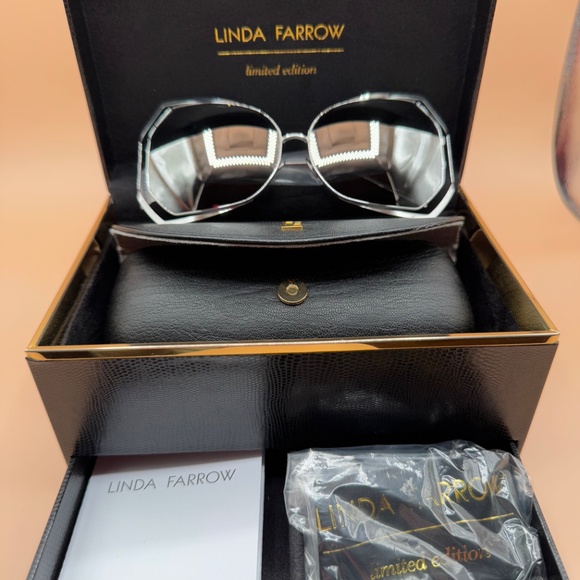 LINDA FARROW SUNGLASSES WITH BOX main image 6
